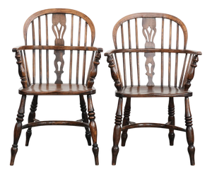English Windsor Chairs, Set of 2