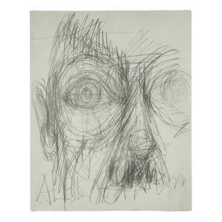 Alberto Giacometti, Head, 1963, Original Lithograph For Sale