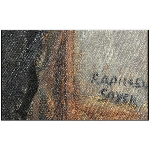 Figurative Mid 20th Century Natural Beauty, Raphael Soyer For Sale - Image 3 of 4