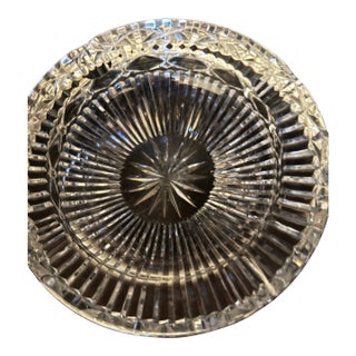 Vintage Waterford Lismore Cut Crystal Ashtray / Catchall Dish For Sale