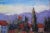 Impressionist "Tuscany Glow" Contemporary Landscape Oil Painting For Sale - Image 3 of 12
