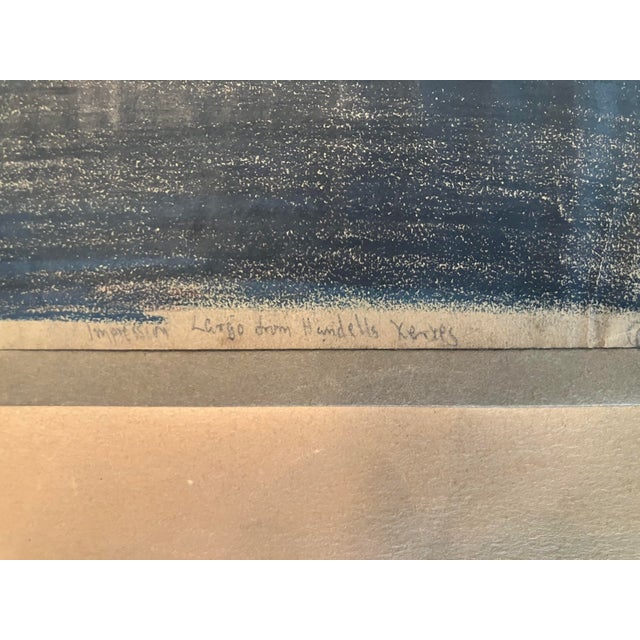 Allan Rohan Crite: Praying in Church Colored Drawin For Sale - Image 4 of 5