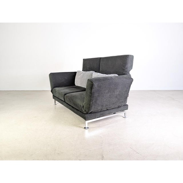 Black Two-Seater Moule Sofa from Brühl For Sale - Image 8 of 11