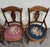 Antique Victorian Eastlake Style Walnut and Needlepoint Armchairs - Set of 4 For Sale In Kansas City - Image 6 of 10