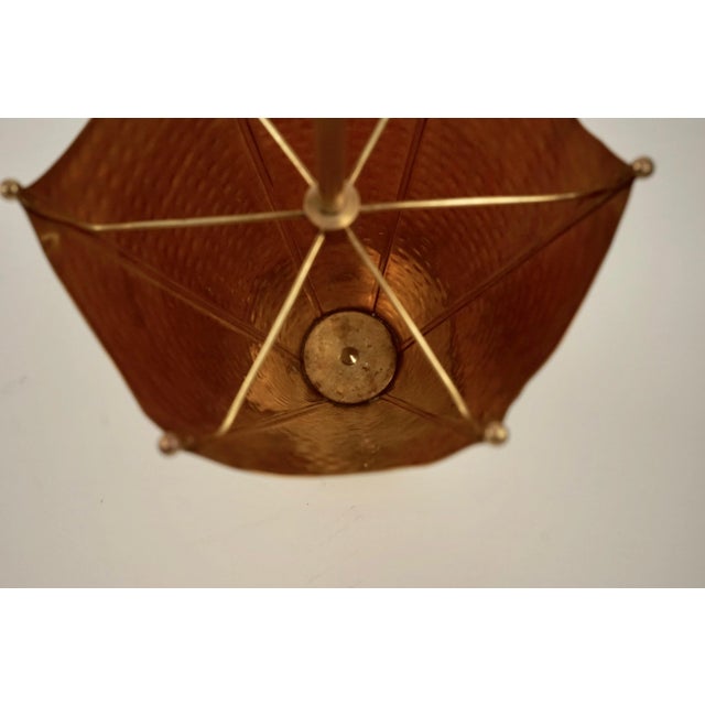 Metal Mid-Century Brass Umbrella Stand For Sale - Image 7 of 10