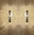 Mid-Century Modern Vintage Bubble Glass and Chrome Sconces, 1970s, Set of 2 For Sale - Image 3 of 15