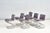 Postmodern 6 Steel Gastone Rinaldi Dining Chairs for Rima, Italy 1970 For Sale - Image 3 of 12