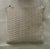 Beige/ White Herringbone Jacquard Decorative Pillow Cover For Sale - Image 4 of 6