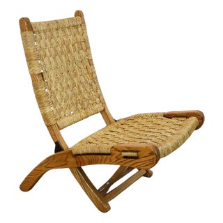 1960s Mexican Folding Chair Attributed to Muebles Toluca For Sale