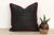 1960s Rasa Black Dotted Ahir Handloom Pillow For Sale - Image 5 of 6
