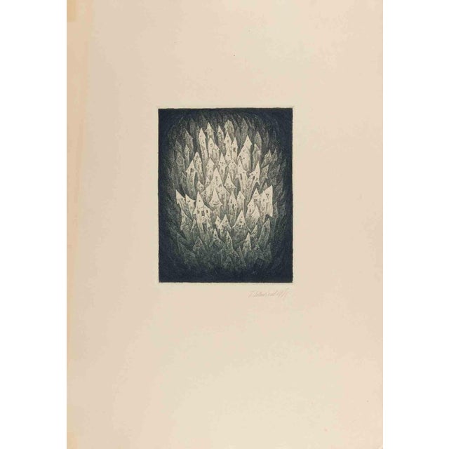 Modern Fritz Schwimbeck, Auflosung, Etching, 1918 For Sale - Image 3 of 3