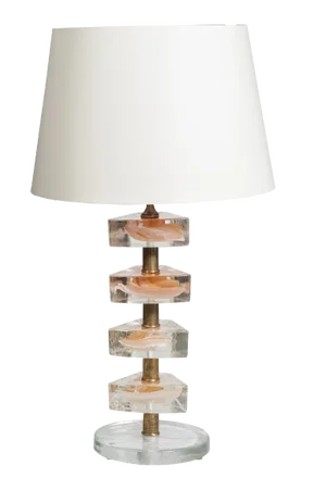 Vintage Murano Glass Table Lamp, 1970s