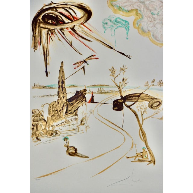 ARTIST: Salvador Dali TITLE: Fantastic Voyage MEDIUM: Lithograph SIGNED: Hand Signed EDITION NUMBER: 139/300 MEASUREMENTS:...