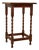 Circa 1900 English Oak Side Table For Sale