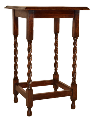 Circa 1900 English Oak Side Table
