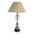 Mid 20th Century Crystal Table Lamp For Sale