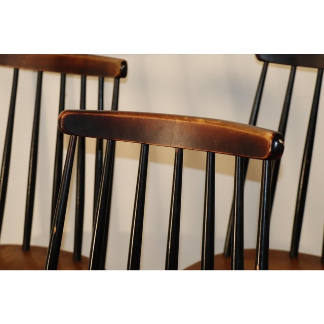 Vintage Wooden Chairs, 1960, Set of 4 For Sale - Image 18 of 18