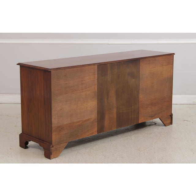 Henkel Harris Cherry Dresser W. Mirror For Sale - Image 11 of 18