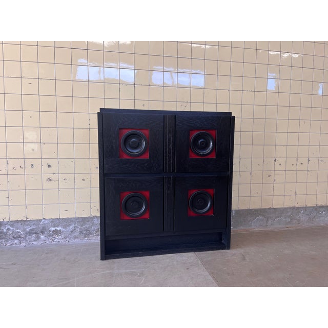 Vintage Brutalist Cabinet, 1970s For Sale - Image 9 of 11