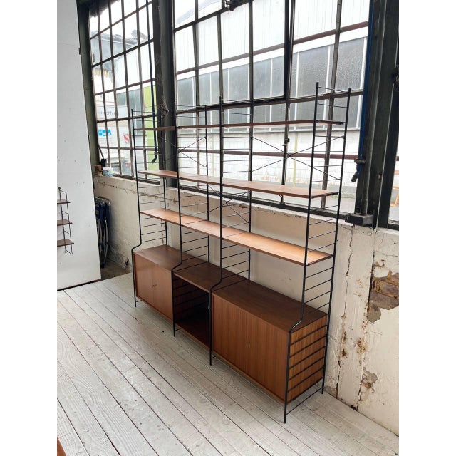 Walnut Shelf Combination from WHB For Sale - Image 4 of 5