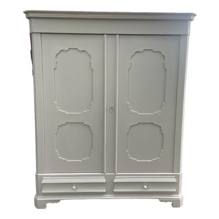 Antique Cabinet in Fir, 1890s For Sale