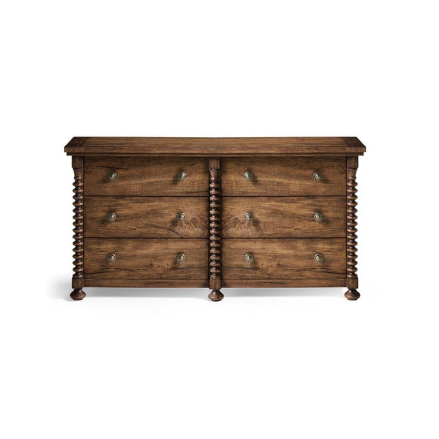 The dresser captures early American heritage with its solid wood build, spacious design, and classic details. Inspired by...