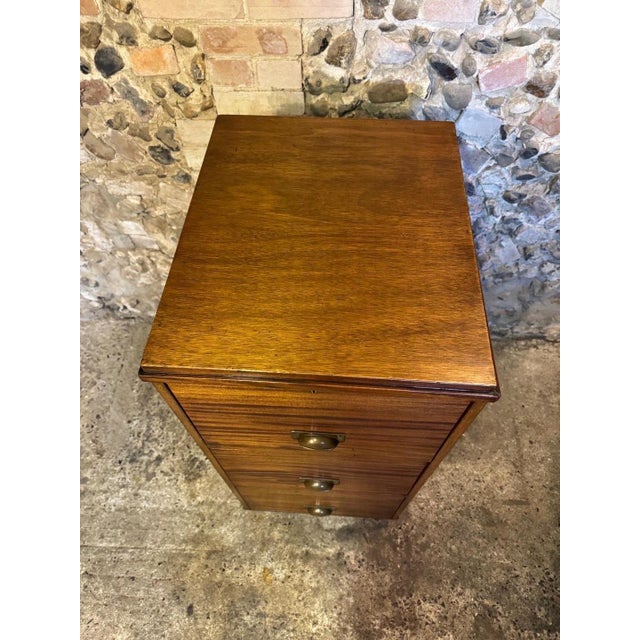 Vintage Industrial Wooden Filing Drawers, 1930s For Sale - Image 12 of 18
