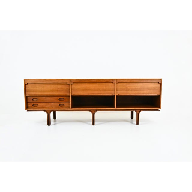 Wood Sideboard by Gianfranco Frattini for Bernini, 1960s For Sale - Image 7 of 15