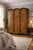 Queen Anne Style Burr Walnut Triple Wardrobe, 1920s For Sale - Image 13 of 14