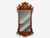 Chippendale, Wall Mirror, Mahogany, Beveled Glass, USA, 20th c. A Chippindale mahogany wall mirror with shell inlay....