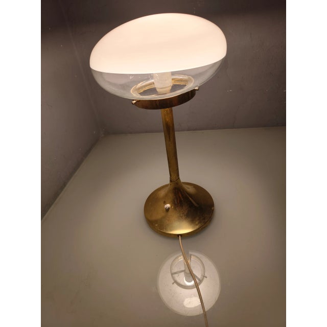 Vintage Table Lamp by Roberto Pamio Gill for Leucos, 1960s, in Very Good conditions. Designed 1960 to 1969 I have official...