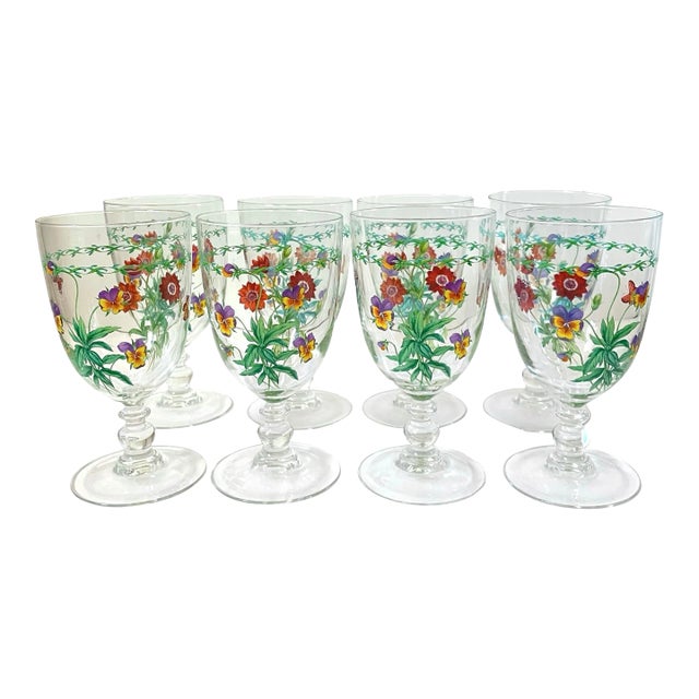 Studio Nova by Mikasa "Garden Bloom" Iced Tea, Glasses, Set of Eight
