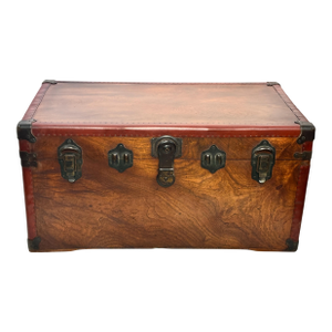 Early 20th Century American Camphor Wood Steamer Trunk