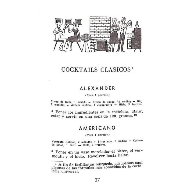"Cocktails Y Bocaditos" 1961 For Sale - Image 11 of 12