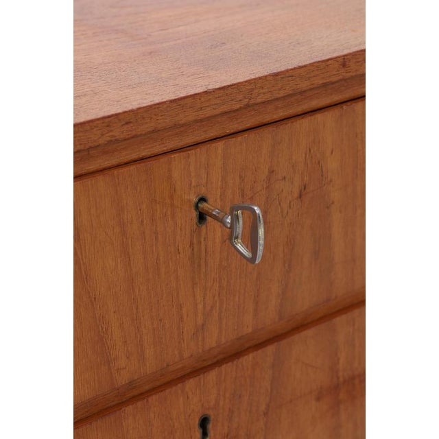 Mid-Century Teak Chest of Drawers, 1960s For Sale - Image 10 of 13