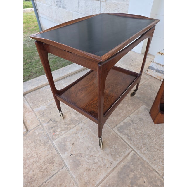 BRDR Dalsgaard 1950's Bar Cart From Denmark For Sale - Image 12 of 17