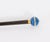 Antique Lapis Lazuli Walking Stick Cane by Briggs, 1890s For Sale - Image 4 of 10