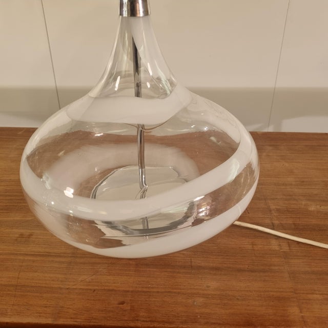Handblown Glass Table Lamp from Doria Leuchten, 1970s For Sale - Image 12 of 14