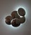 1970s Large Chrome Model 340/5 5-Disc Wall Sconce from Reggiani, Italy, 1970s For Sale - Image 5 of 18