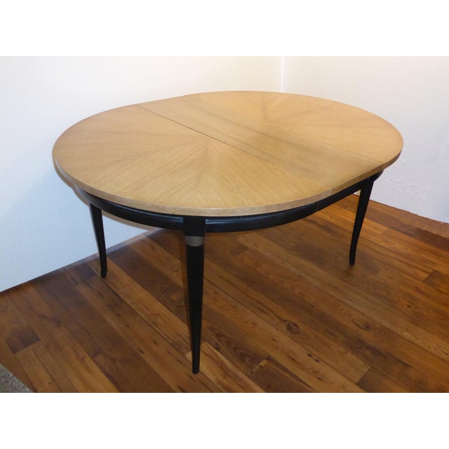 Vintage Mid-Century Modern Dining Table With 2 Leaves by ...