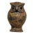 Mid 20th Century Japanese Cast-Iron Owl Candle Lantern| Organic Modern |Mcm| Brutalist For Sale