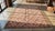Textile 1880s Ivory Floral Trellis Antique Perisan Farahan Rug 4'2" X 6'2" Handknotted Wool Carpet For Sale - Image 7 of 8