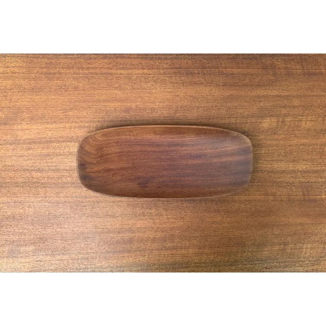 Mid-Century Danish Teak Bowl, 1960s For Sale - Image 4 of 11
