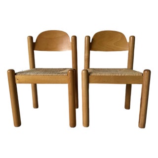 Pair of Italian Postmodern “Padova” Dining Chairs After Hank Lowenstein For Sale