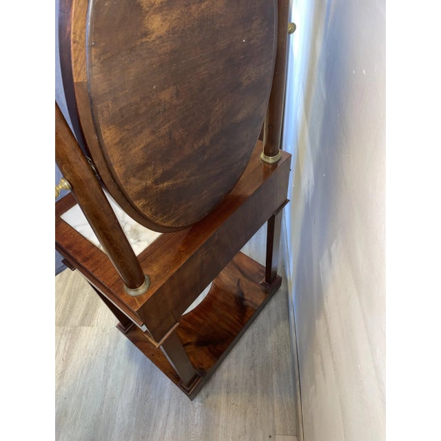 Empire Mahogany Dressing Table, 1880 For Sale - Image 10 of 15