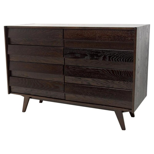 Mid-Century Czechoslovakian U-453 Chest of Drawers by Jiri Jiroutek, 1960s For Sale - Image 18 of 18