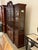 Late 20th Century Furniture Centennial Collection Flame Mahogany + Cherry Wood China Cabinet For Sale - Image 4 of 12