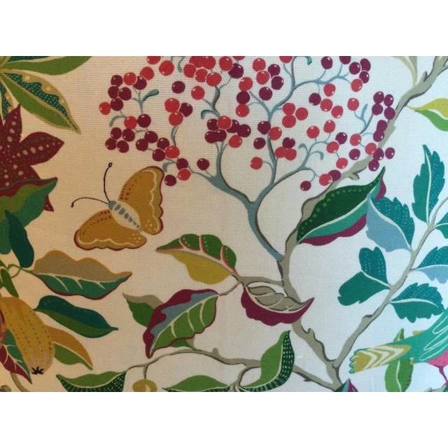 Birds and Berries Pillow Cover For Sale - Image 4 of 6