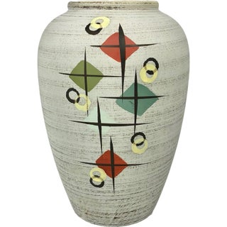 Ceramic Vase No 136/28 from Jasba Keramik, 1970s For Sale