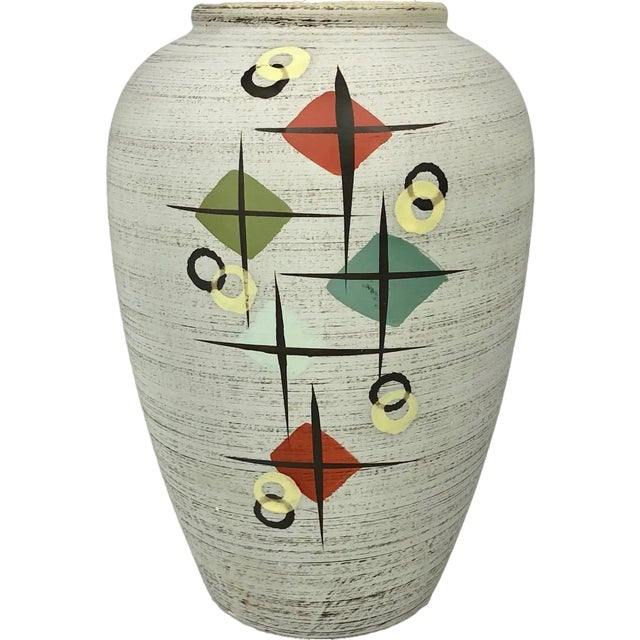 Ceramic Vase No 136/28 from Jasba Keramik, 1970s For Sale